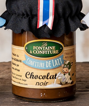 Confiture de lait chocolat noir