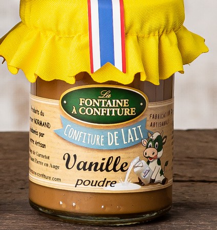 Confiture de lait vanille poudre