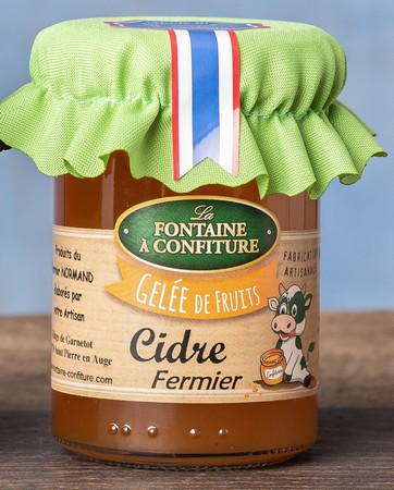 Confiture gelée cidre fermier