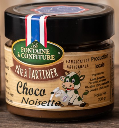 Pâtes à tartiner choco noisette