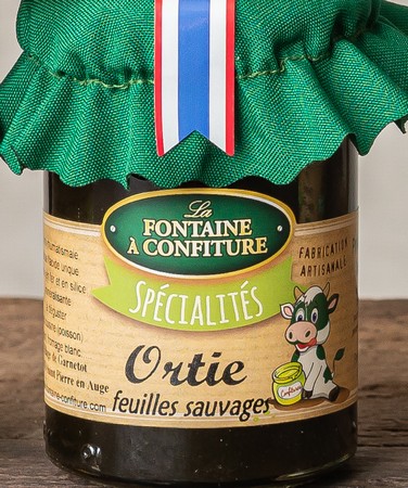 confiture spéciale ortie feuille sauvage