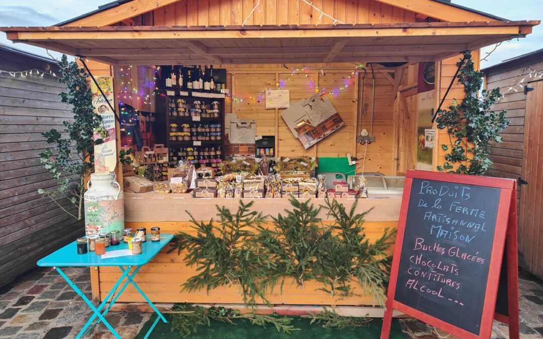 La Fontaine à Confiture au Marché de Honfleur