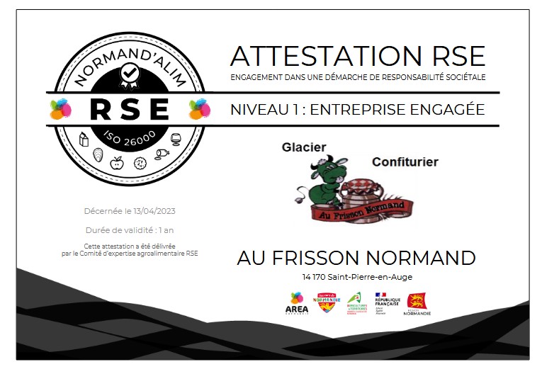 attestation RSE