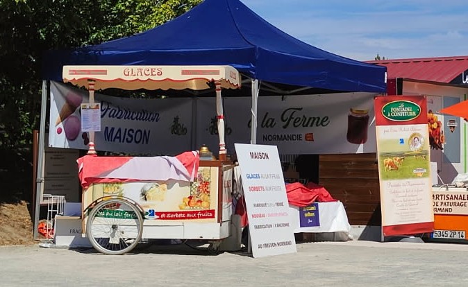 Notre stand au Haras du PIN